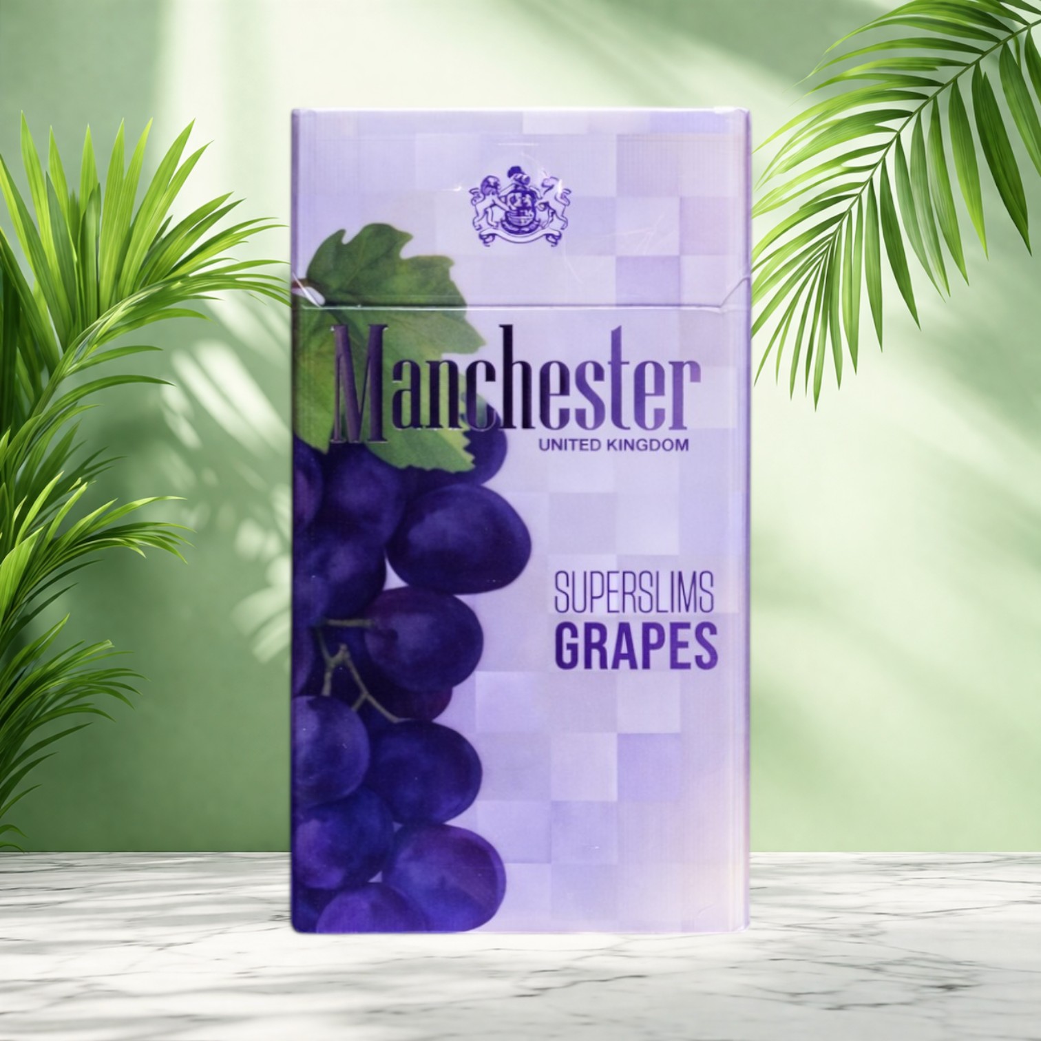Manchester Superslims Grapes Kotak