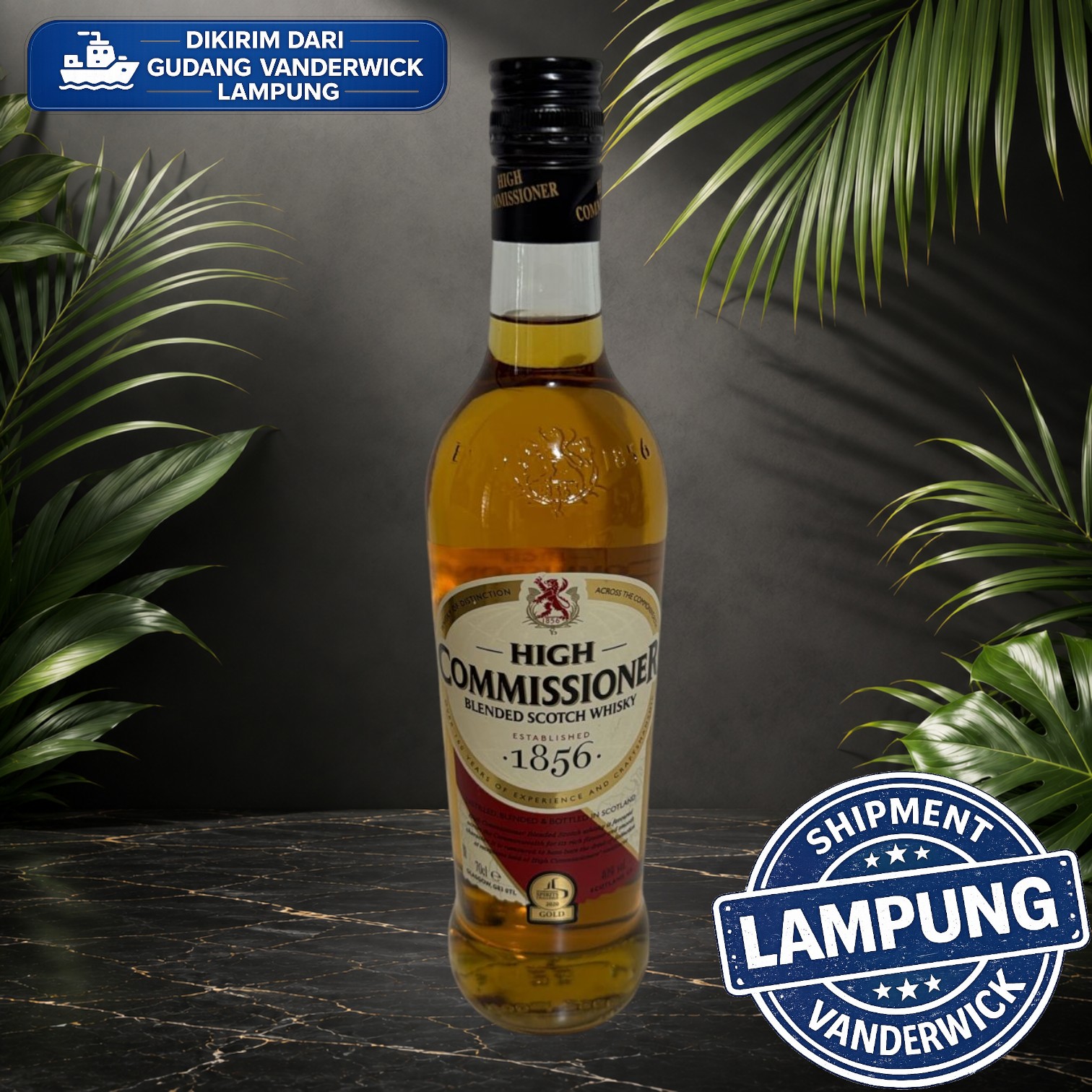 High Commissioner Scotch Whisky Import ShipLam