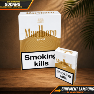 Marlboro Gold Flip Top Box Import Swiss